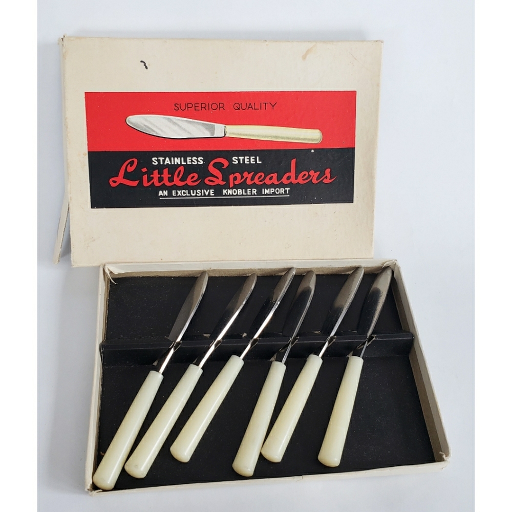 Stainless Steel Little Spreaders in Original Box